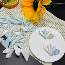 10/20pcs Fashion Mini Airplane Charms, Moisture-Resistant Resin Accessories, Suitable For DIY Jewelry Making And Hair Clips - Random Colors - Multicolor - View 5