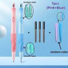 3/7/16pcs 2.0mm HB Automatic Pencils, Corrects Grip Posture, Prevents Lead Breakage, School & Office Writing/Drawing Supplies, Back To School Essential - 2.0mm - View 11