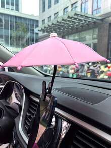 1pc Bendable Phone Sunshade - A Mini Sunshade That Helps Shield The Phone From Sunlight And Rain During Outdoor Activities, Prevents Glare And Reflection When Taking Photos, Easy To Use No Need For Electricity - Multicolor - View 10