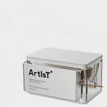 1pc Dustproof Minimalist Press Pop-Up Toothpick Organizer Transparent Square Single Hole Toothpick Holder Portable Storage Box Ideal For Dining Room Kitchen Counter Coffee Bar Bathroom Vanity Daily Use - View 11
