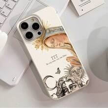 [24h Shipping From DE/FR/ES]Apple 11-17 Phone Case: Virgin Mary Prayer Print And Mystic Symbols With Matte UV Printing, Soft Case, 360-Degree Full Protection, Modern And Versatile, Comfortable Grip, Compatible With IPhone 17 Pro Max/XR/XS 16/15/14/13/12/11/8 Plus And Other Series. Cute Phone Cover, Ideal Gift For Friends, Holiday Gift. - 1 Piece Of Picture Color - View 6