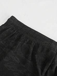 Women's Elastic Camouflage Lightweight Breathable Long Pants, Spring Summer Autumn, Elastic Waistband And Adjustable Drawstring, Zipper Storage Pockets, Suitable For Outdoor Sports And Casual Wear - Dark Grey - View 6