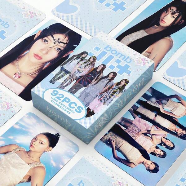 92pcs New Album "I Got Your Back" Photocards, 3-Inch Photo Cards, Star Stickers, LOMO Cards, K-Pop Merchandise, Acrylic Star Cards, Collectible Cards, Party Supplies, Christmas And New Year Gifts, Small Gifts, Collectibles
