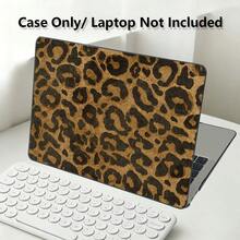 1件豹紋UV印刷筆記本電腦保護殼，透明硬殼保護套，適用於MacBook Air和Pro，耐用塑料保護套 - 查看 6