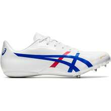 Asics Unisex Hypersprint 7 Track & Field Shoes, 11.5, WHITE/ BLUE Variant 1 - None - View 1