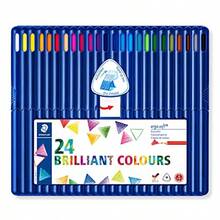 ステッドラー STAEDTLER 色鉛筆 12色 三角軸 油性色鉛筆 エルゴソフト 157 SB12 - 24色セット - チェックする 1