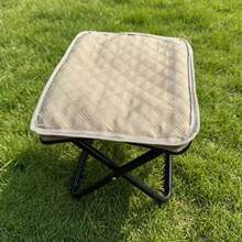 1 Stück verstärkter Outdoor-Klapphocker, faltbar, leicht und tragbar, stabil und sicher, geeignet für Camping, Angeln, Zeichnen, Innen- und Außenbereich, bequemer kleiner Klappstuhl, geeignet für Angeln/Strandurlaub, Pendeln, Picknick, Reiseessentials [geeignet für Gewicht bis zu 240 Lbs] - Verschiedenfarbig - Übersicht 12
