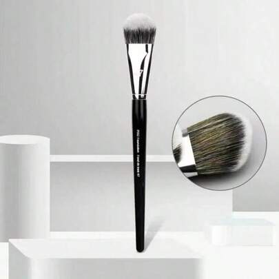 2pcs Professional Foundation Brush #47 Brush Head Liquid Foundation/Eyeshadow/Contour Brush Women's Face Makeup Tool