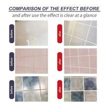 Anti-Mold Tile Grout Filler Wall And Floor Joint Filler Suitable For Kitchen Bathroom Ceramic Tile Grout Beautifier - A - 查看 5