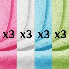 Face Towels 6/12/24pcs, Ultra Soft Skin-Friendly Facial Cloth, Suitable For Sensitive Skin, 10x10/12x28 Inch Small/Large Size, Reusable Washable Makeup Remover Cloth, Easy To Rinse Multi-Color Facial Cleansing Cloth - 4-color Mixed Packaging - View 10