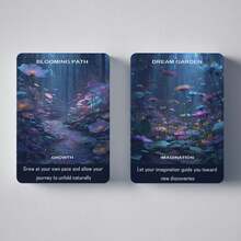 YFOPEN Forest Magic Oracle Cards, Daily Reflection, Insight And Energy Awareness, Suitable For Beginners And Professionals, Game Cards, 5.5X10CM/2.16X3.94in Portable Size. - Multicolor - View 7