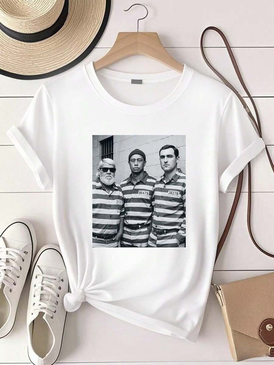 Women T-Shirts - 白色 - 查看 1
