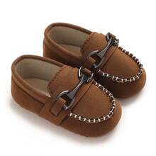 Classic Infant Casual Walking Shoes, Soft Sole Comfortable Infant Shoes For Spring And Summer - Brown - View 2