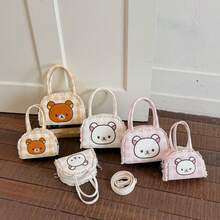 Rilakkuma Korean Style Cute Cartoon Relaxed Bear Handbag For Women 2026 New Portable Coin Purse Parent-Child Shoulder Crossbody Bag - Multicolor - View 1