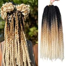 Blended Hair Extensions - SNATURAL/L.RED/GREEN/27 - View 8