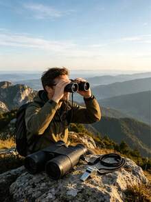 1/2/3pcs, Shock-Proof High-Definition Binoculars Set, Portable Outdoor Binoculars, Compact Travel Binoculars - Ergonomic Grip, Durable Plastic Construction And Vintage Style, Suitable For Bird Watching, Hunting, Concerts, Travel And Sightseeing. Handheld Observation Tool, High-Definition Binocular Magnifier, Back To School Classroom Tool, Practical And Thoughtful Gift! - Multiple Styles - View 9