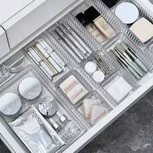1 Set (7pcs/5pcs/4pcs/1pc) Acrylic PET Material Cosmetic Storage Box Set, Multiple Sizes Available, Suitable For Vanity And Wardrobe, Perfect For Storing Cosmetics And Skincare Products - Multicolor - View 3