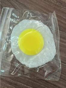 1個 荷包蛋捏捏樂玩具 - 創意可愛荷包蛋捏捏樂玩具 - 休閒壓力緩解玩具 - Taba 黏稠泥感新奇趣味惡搞道具 - 生日禮物 - 節日禮物 - 彩色 - 查看 10