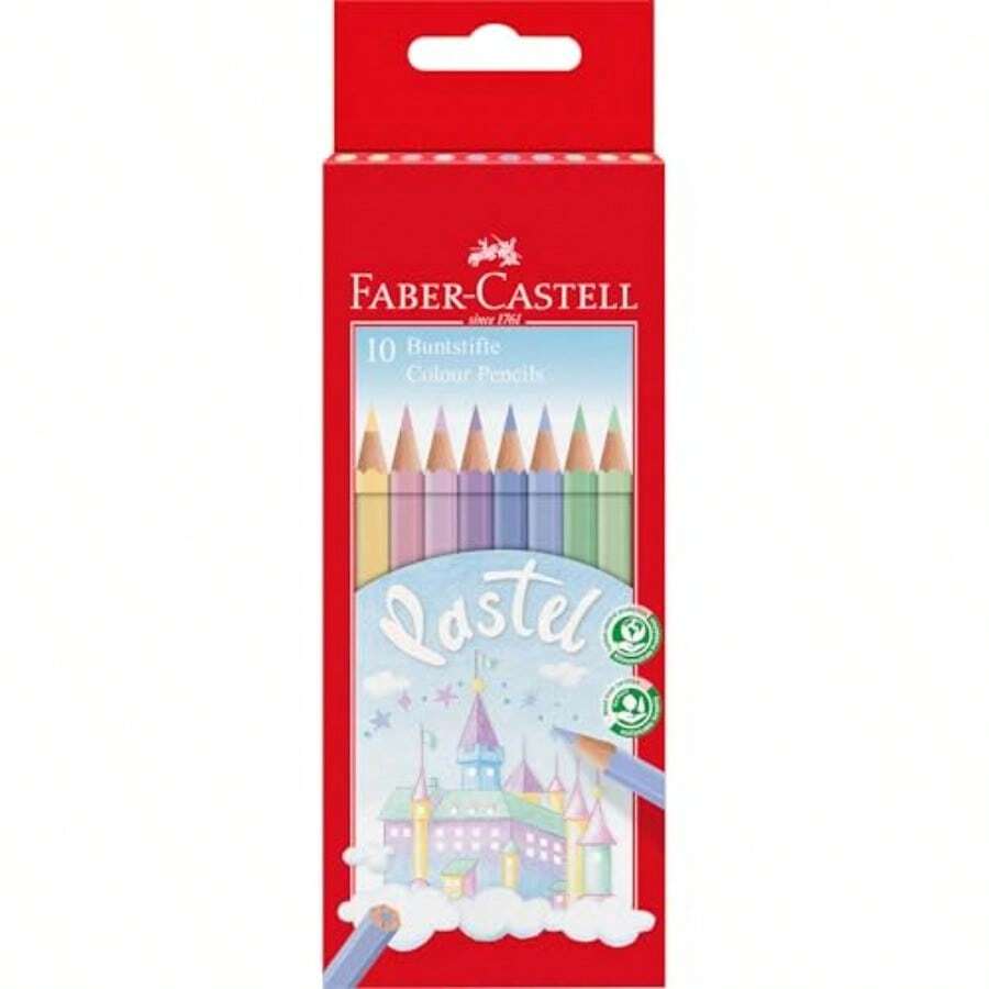 ファーバーカステル Faber-Castell 色鉛筆 パステル 10色セット 27181005 - 10 - チェックする 1