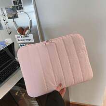 韓系 INS 純色毛絨泡泡筆電包 10-11 吋平板保護套 13-14 吋筆電防震內層套輕量保護殼 學生用品 - 多色 - 查看 17