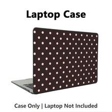 1件波點UV印花筆記本電腦保護殼，透明硬殼蓋，適用於MacBook Air和Pro，耐用塑料保護套 - 查看 1