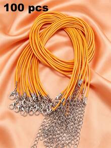 10/50/100pcs Multi-Color Multi-Layer Cord Necklace, Retro Punk Jewelry Necklace - Necklace Cord - View 37