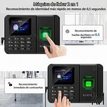 Kuiiyer Biometric Time Clock With Fingerprint And  Screen For Attendance Control - 查看 4