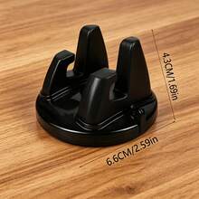3 Packs Car Phone Holder, 360 Degree Rotatable Dashboard Mount, Adjustable Anti-Slip Phone Cradle, Fits Most Smartphones & All Vehicle Models For GPS Navigation - Multiple Styles - View 7