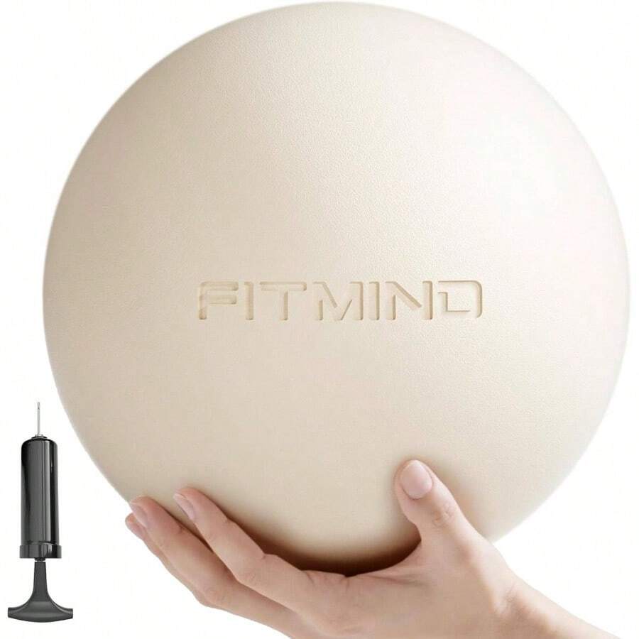 Exercise Ball Accessories - Beige and Gray - View 1