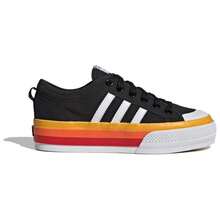 Adidas Originals Nizza Platform Comfortable Non-Slip Durable Low-Top Skate Shoes Black Sneakers Men JQ9147 - 彩色 - 查看 2