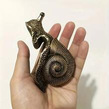 1pc Miniature Garden Decoration, Funny Garden, Miniature Decor Accessories, Snail Garden Suitable For Yard, Patio, Lawn, Indoor And Outdoor Planter Decoration - A - View 1