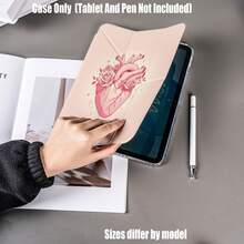 Y-Fold 高透明壓克力平板保護殼，附筆槽。Y-Fold 高透明壓克力款。Y-Fold 高透明壓克力保護殼。平板保護殼特色：Y型三折支架設計、智慧休眠/喚醒、全方位保護、親膚邊框材質、氣囊防摔邊框、多角度支架、透明壓克力背板、內建筆槽、輕巧便攜。 - 圖8 - 查看 3
