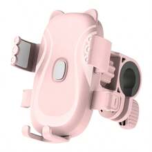 Anti-Shake Bicycle Phone Holder 360° Rotating Universal Electric Scooter Phone Mount Adjustable Stable Riding Navigation Bracket - Multicolor - View 1