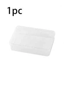 1/2/3pcs Transparent Storage Boxes With Lids - Multi-Functional Plastic Containers, Suitable For Cards, Jewelry, DIY Nail Art, Hardware Parts, Stackable Mini Storage Boxes, Suitable For Desk Drawers, Home Office Supplies, Multi-Purpose Storage Boxes - View 11