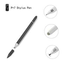 P+7 通用 3 合 1 電子觸控筆 觸控螢幕筆,適用於 iPad 平板電腦、手機、Android 與 iOS 系統平板電腦與手機、學習機,適合筆記、繪圖、影片編輯與照片修圖,高精度超靈敏,含 3 個筆尖(2 個觸控筆尖與 1 個尖筆尖),金屬筆身 - 黑色 - 查看 13