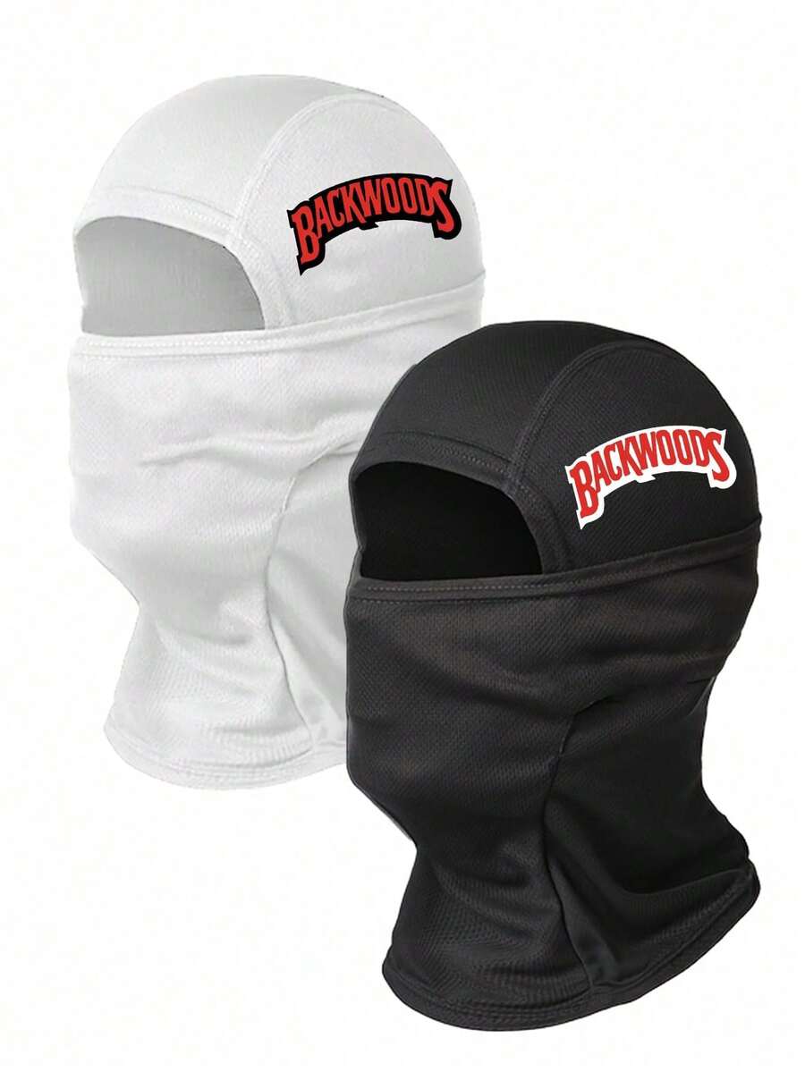1pc/2pcs Unisex Balaclava Hat, Solid Color Breathable Cycling Headwear, Sweat-Absorbing Sun Protection Face Mask, Suitable For Daily Outings, Cycling, Hiking, Climbing, Sports And More - Multicolor - View 1