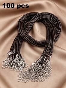 10/50/100pcs Multi-Color Multi-Layer Cord Necklace, Retro Punk Jewelry Necklace - Necklace Cord - View 71
