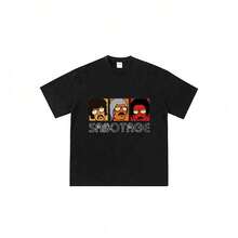 Women T-Shirts - 黑色 - 查看 1