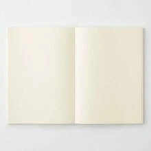DESIGNPHIL (） MDノート ドット方眼 15387006 - A5 + 無罫+ノートカバー - チェックする 3