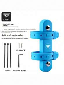 TOSUOD 1 Set Bicycle Water Bottle Cage Base Adapter Bracket, Suitable For Mountain Bike And Road Bike, Cycling Gear, Cycling Gift, Ideal Choice For Cycling - Multicolor - View 11