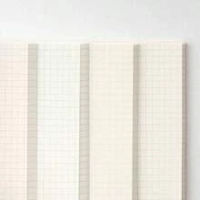 HOBONICHI 手帳 2023 アクセサリー の方眼ノート（A6) 3. 7ミリ方眼 240ページ - イエロー - チェックする 5