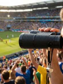 1/2/3pcs, Shock-Proof High-Definition Binoculars Set, Portable Outdoor Binoculars, Compact Travel Binoculars - Ergonomic Grip, Durable Plastic Construction And Vintage Style, Suitable For Bird Watching, Hunting, Concerts, Travel And Sightseeing. Handheld Observation Tool, High-Definition Binocular Magnifier, Back To School Classroom Tool, Practical And Thoughtful Gift! - Multiple Styles - View 6