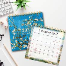 梵谷風格：2027年新日曆，可掛牆或置於桌面，記錄重要事件與紀念日，創意新年禮物、生日禮物 - 梵谷風格 - 查看 4