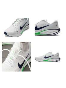 男士跑步鞋 NIKE JOURNEY RUN 2026 夏季新款 透氣網布休閒訓練跑步鞋 FN0228-113 - 白色 - 查看 11