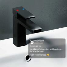 44pcs/Set Hot And Cold Indicator Sticker, Temperature Color Marking With Flame And Snowflake Design, Instantly Distinguish HOT/COLD, Self-Adhesive And Non-Detachable, High-Temperature Resistant. Suitable For Faucets, - View 9