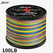 Chelesh 1000 Yards/914 Meters, 4-Strand Braided PE Fishing Line, Available In Color And Olive Green, Fishing Tools, Fishing Gift - Multicolor - View 60