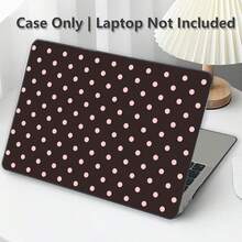 1件波點UV印花筆記本電腦保護殼，透明硬殼蓋，適用於MacBook Air和Pro，耐用塑料保護套 - 查看 7