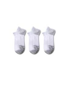 Wubenzhi Sports Outdoor 6pairs/Pack White Women's Short Thin Sports Running Socks With Low Cut, Heel Label And Ankle Length - Multicolor - View 3