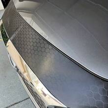 1pc Multi-Functional Black Forged Carbon Fiber Car Wrap Film, Hexagonal Honeycomb Pattern, New Car Color Change Sticker Film, Suitable For Car Interior And Exterior, Personalized Self-Adhesive, High Quality And Durable, Home Indoor Cabinet Sticker, Furniture Renovation, Wardrobe Door Sticker, Wall Sticker Film, Desktop Moisture-Proof And Waterproof Self-Adhesive Kitchen Oil-Proof Sticker, Home Sticker Film - one-size - View 6