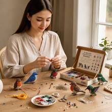 Adult Animal Beading Kit, Cute 3D Animal Bead Craft Set, Includes Colorful Beads And Instructions, Handmade Jewelry Art Craft Kit, Suitable For Creative Projects - Four-piece Set**//*/*/* - View 5